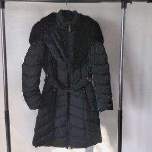 Laundry by Shelli Segal Black Puffer Coat